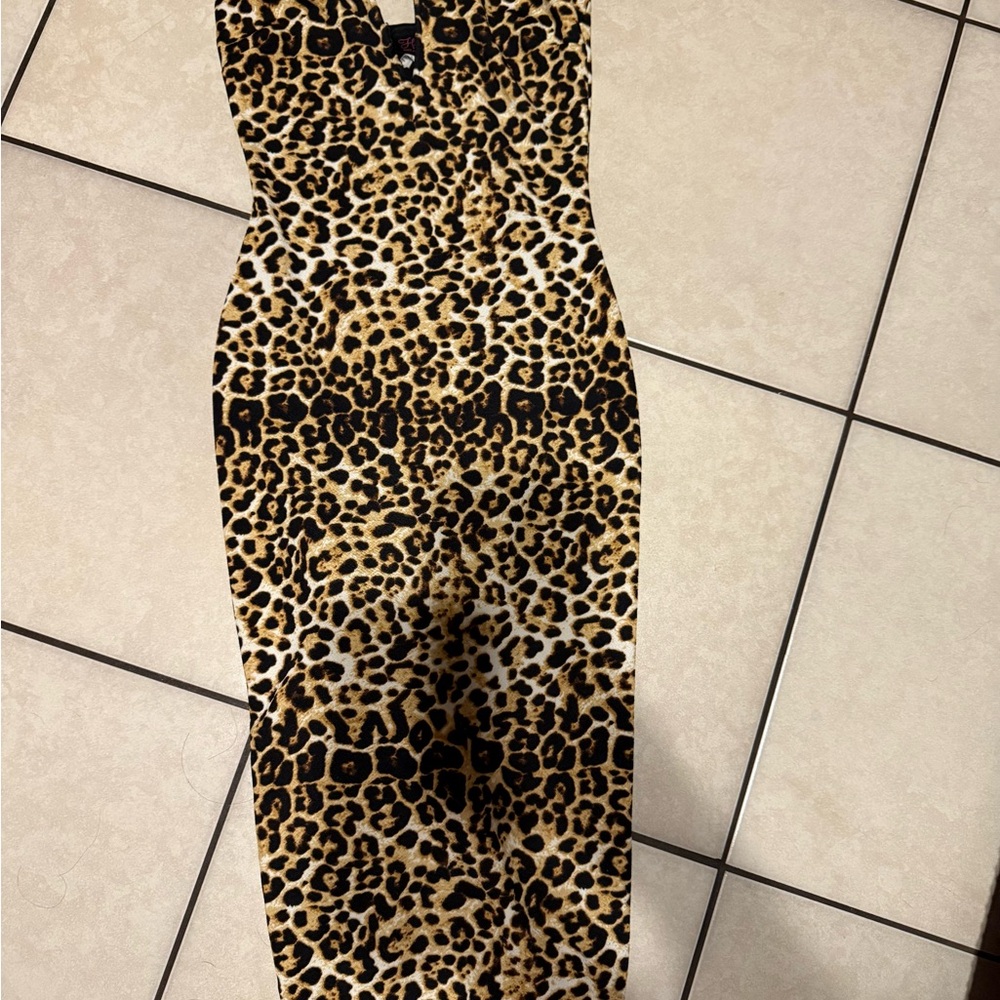 Hot Miami Styles Wild Print Dress